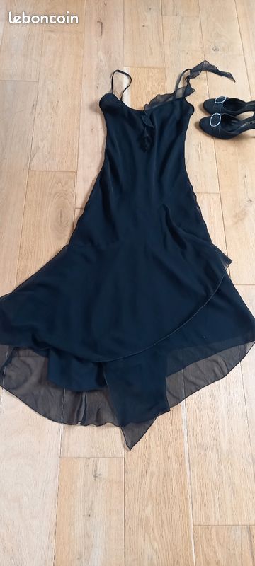 Robe noire de soirée taille 36 (image 5)