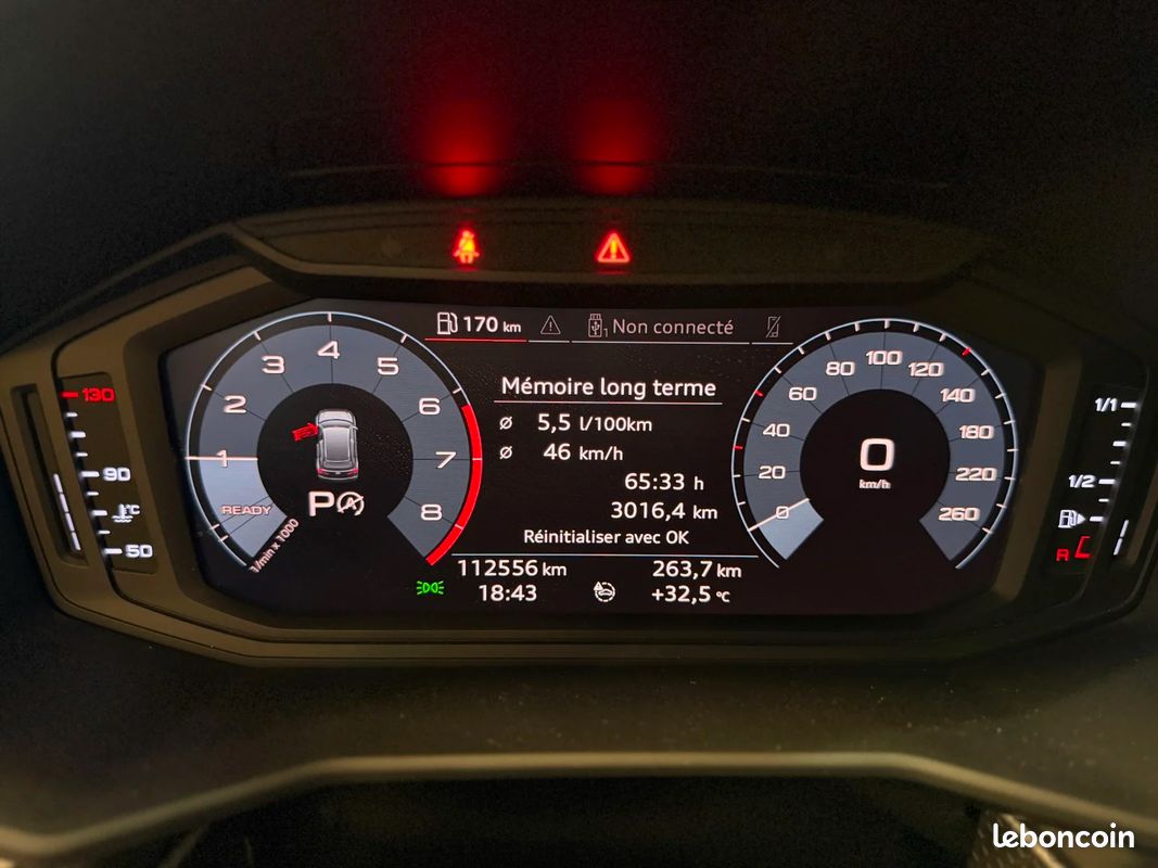 AUDI A1 SPORTBACK 25 TFSI 95 ch S tronic 7 Advanced / CARPLAY / SUIVI D'ENTRETIEN (image 15)