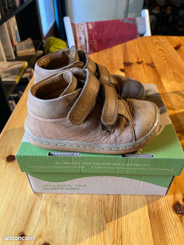 Chaussure cuir marron barefoot (image 3)
