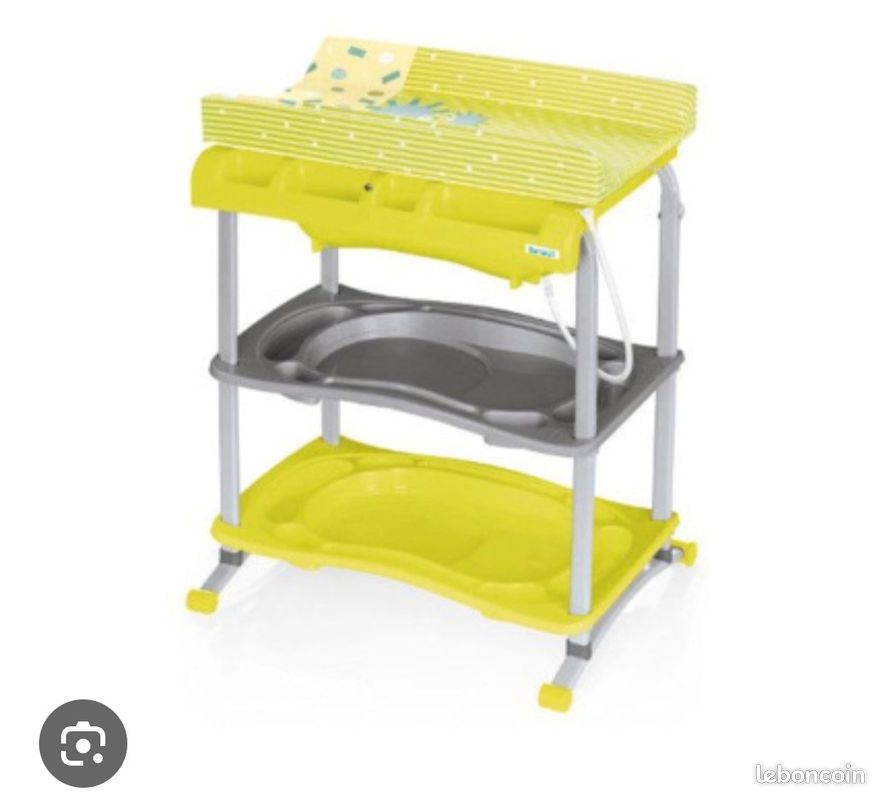 Table à langer + baignoire (image 1)