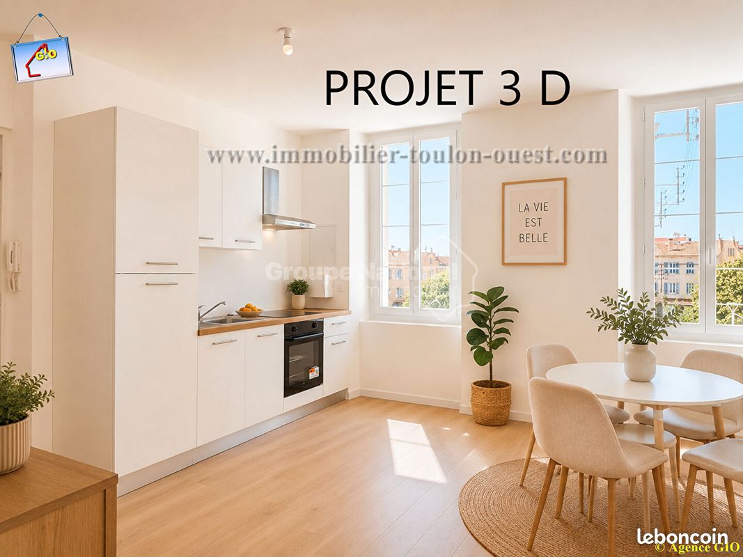 Appartement 1 pièce 27 m² · à Toulon · 27 m² · 119 000 €