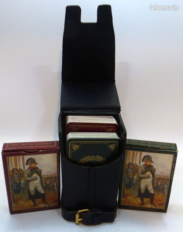 Jeu De Cartes Ancien – Époque Napoléon III – Boîte D’origine – Collection