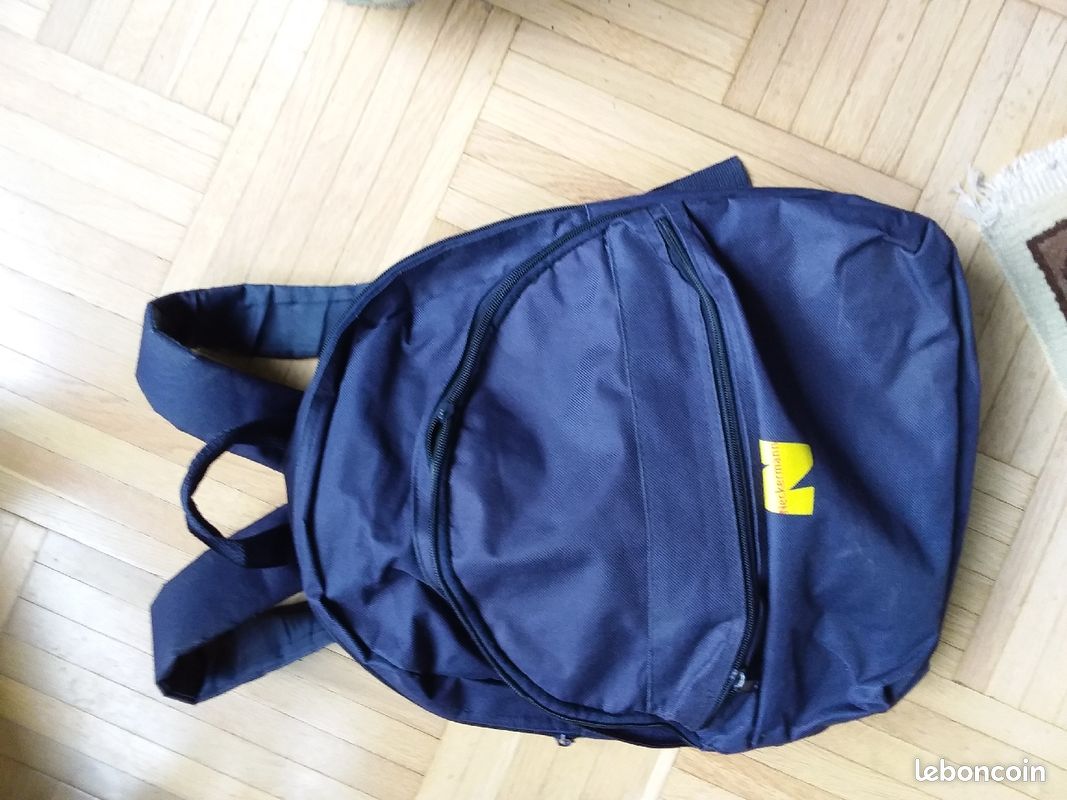 Sac à dos bleu Neckeman (image 1)