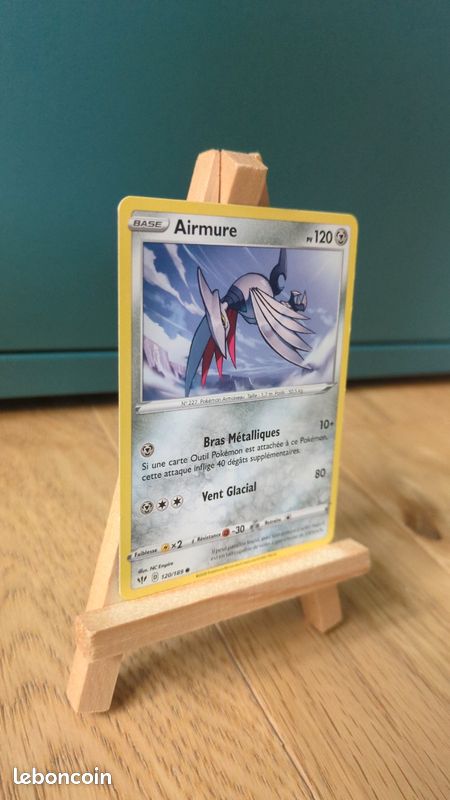 Carte Pokémon Airmure 120/189 (image 2)