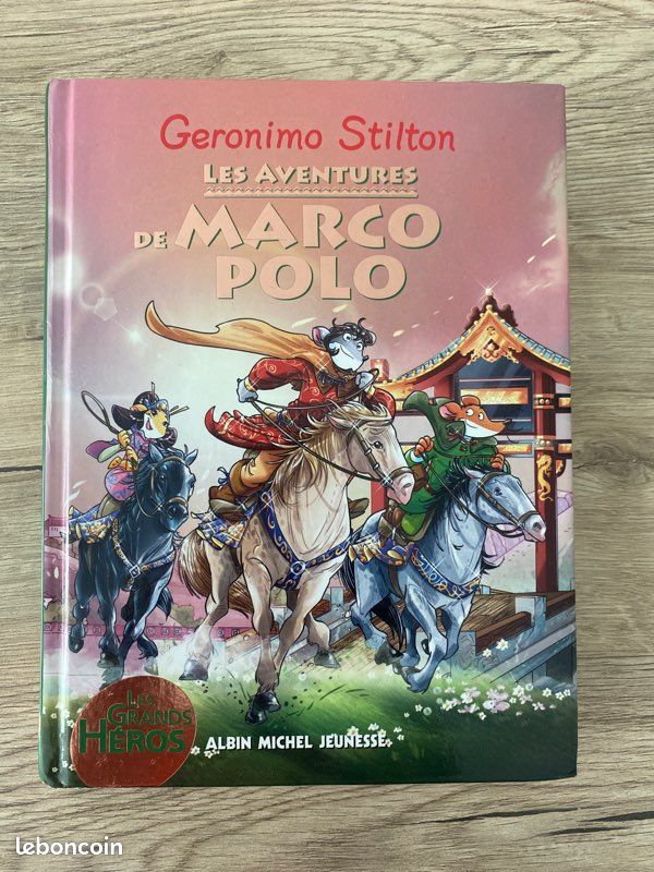 Livre Geronimo Stilton « les aventures de Marco Polo » (image 1)