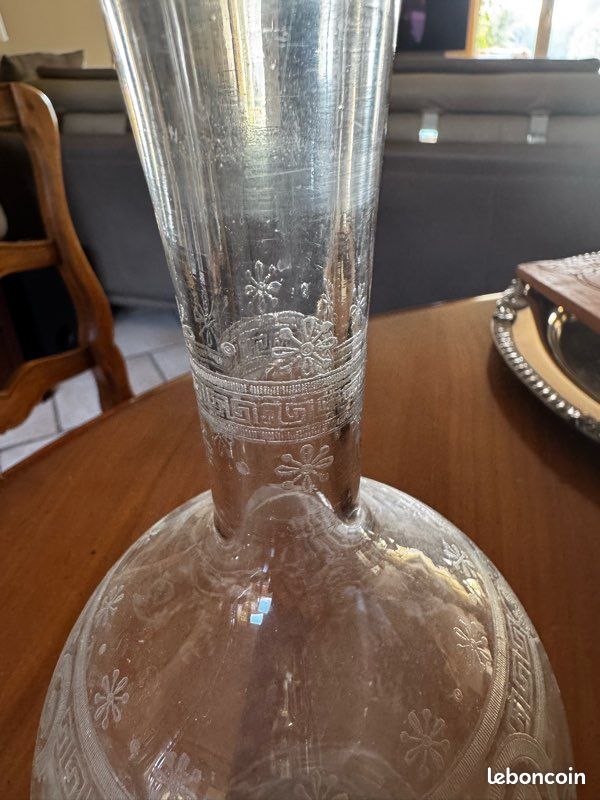 Carafes cristal ciselé (image 2)