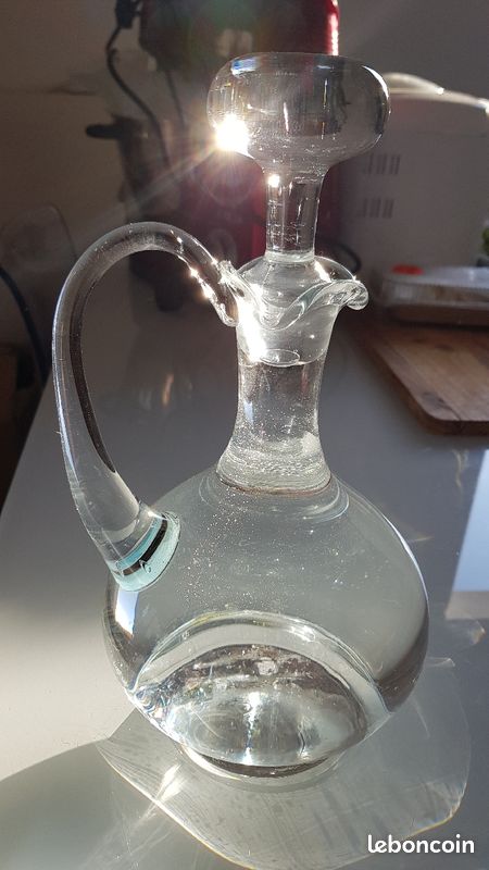 Carafe Cristal Krosno fait mains (image 5)