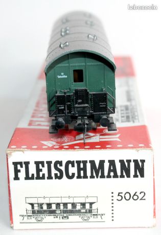 Voiture Voyageurs Fleischmann HO 2ème Classe DB – Train électrique Vert