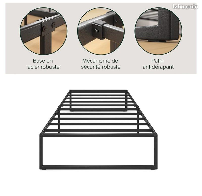 Zinus Lorelai Lit 90x190 cm (image 4)