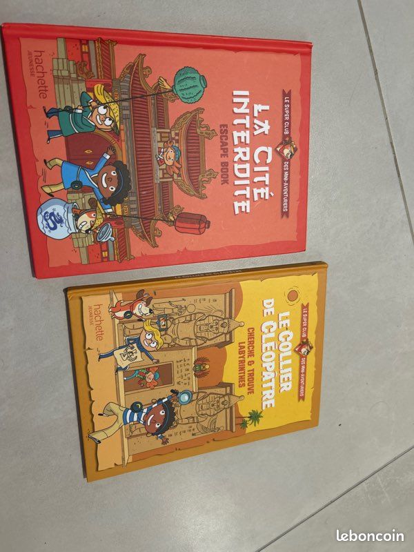 Mc donalds cleopartre et la cote perdue hachette le super club des mini aventuriers (image 1)