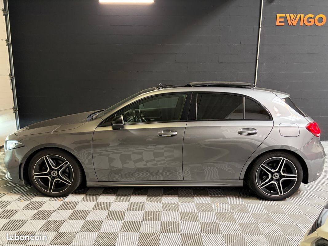 Mercedes-benz classe a 2.0 200 d 150ch amg line 8g-dct toit ouvrant/ sieges elecs chauffants/ camera 360/ pack black (image 16)