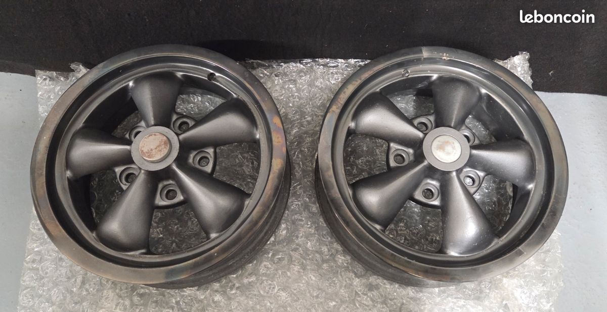 Rare - 4 jantes american torq thrust en magnesium - Équipement auto
