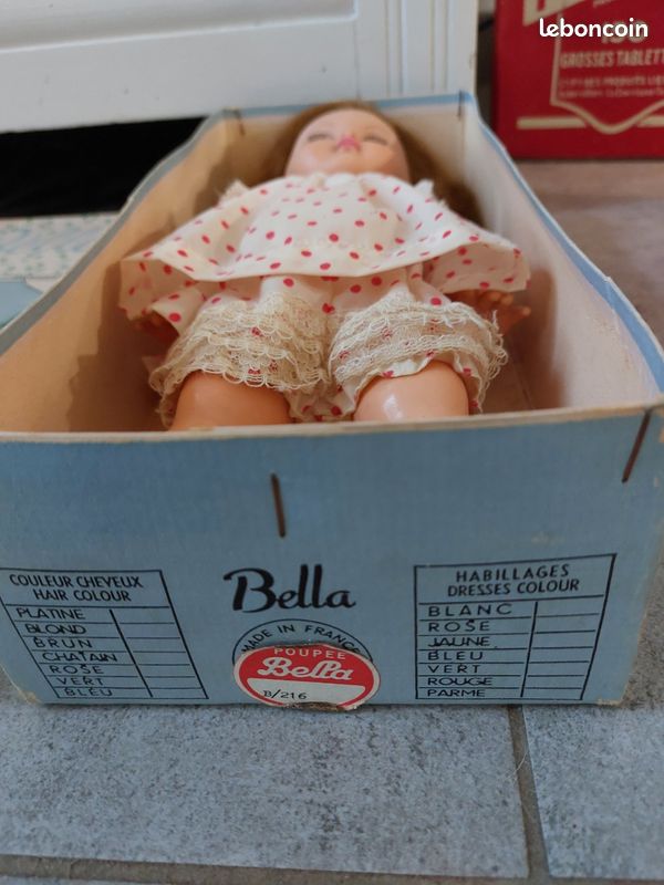 Poupèe Bella Cathie poupée dans Boite 1970's - Jeux & Jouets