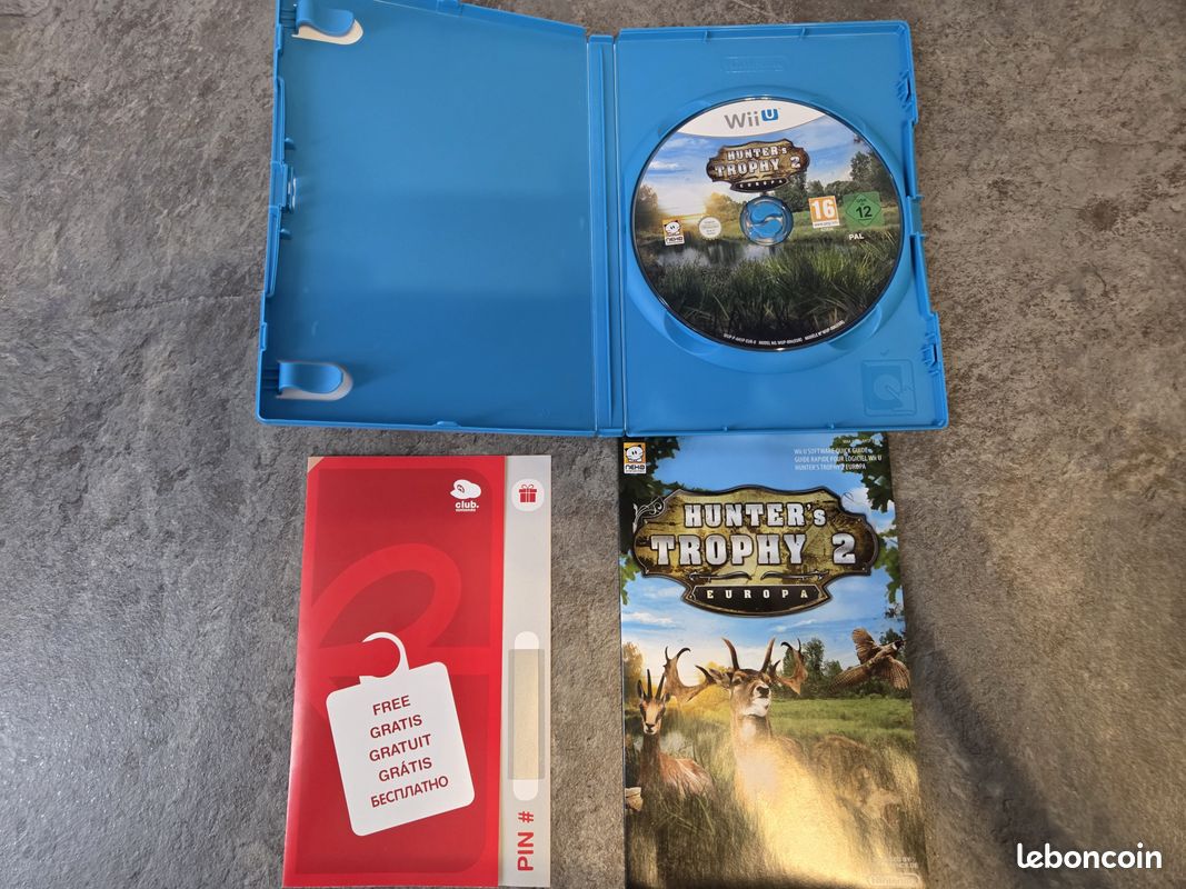 Hunter's trophy europa 2 Wii U Pal EU - Jeux vidéo