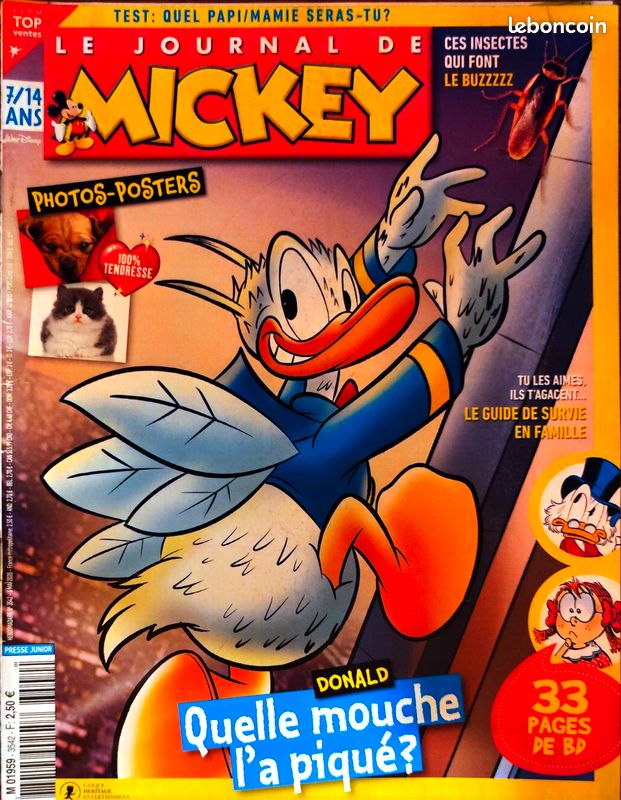 Le Journal De Mickey N°1 à 760 – Lot Spécial – Version Numérique PDF