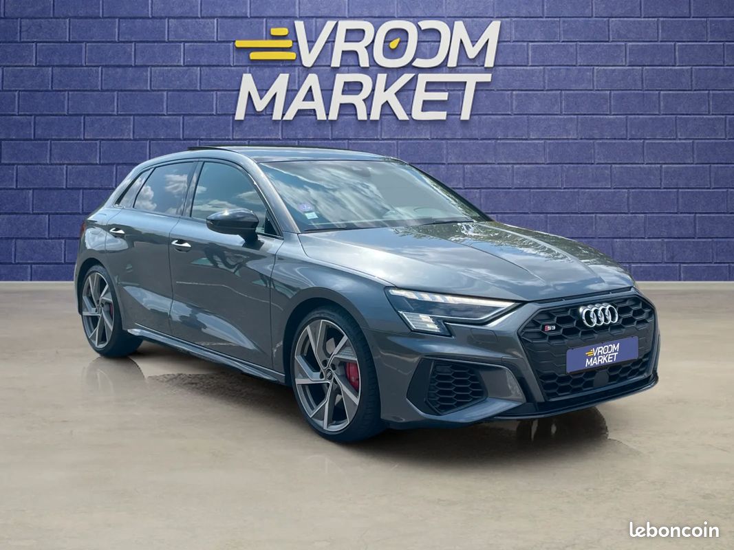 AUDI S3 8Y Sportback 310ch - Suivi complet Audi - Cuir Nappa - B&O - Toit ouvrant - Camera de recul - Sièges électriques - Coffre électrique - Origine France (image 7)