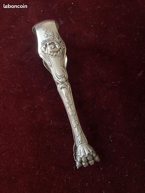PINCE À SUCRE en métal argenté poinçonné EUR 12,00 - FR