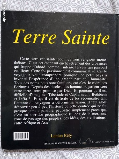 Terre Sainte livre photos tbe (image 2)