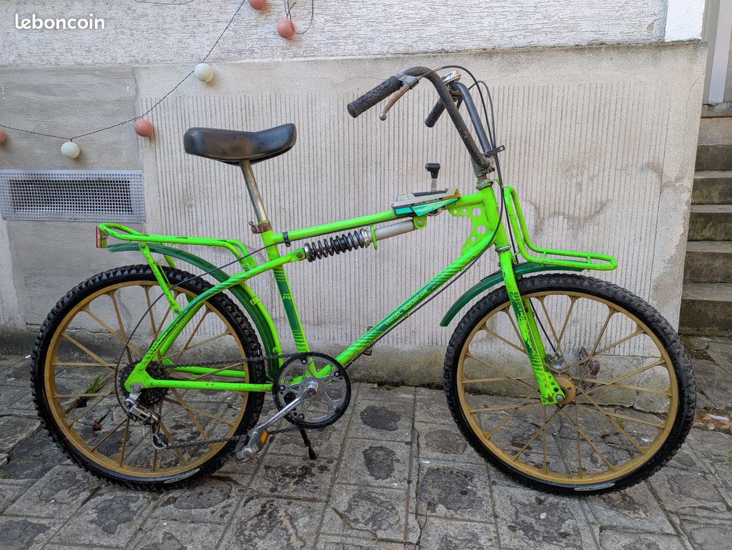 Réflecteur de roue de vélo avec support réfléchissant vintage