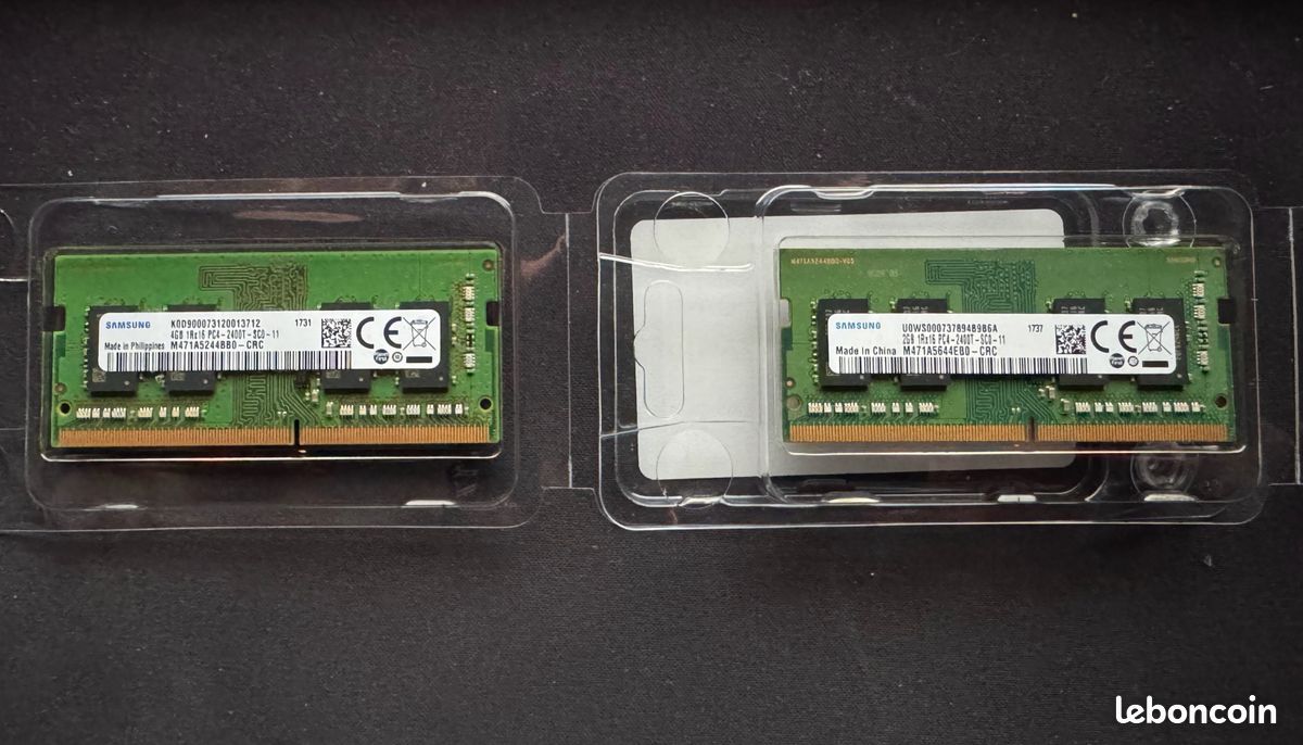 Mémoire RAM DDR4 PC2400 et Go SODIMM Samsung Accessoires