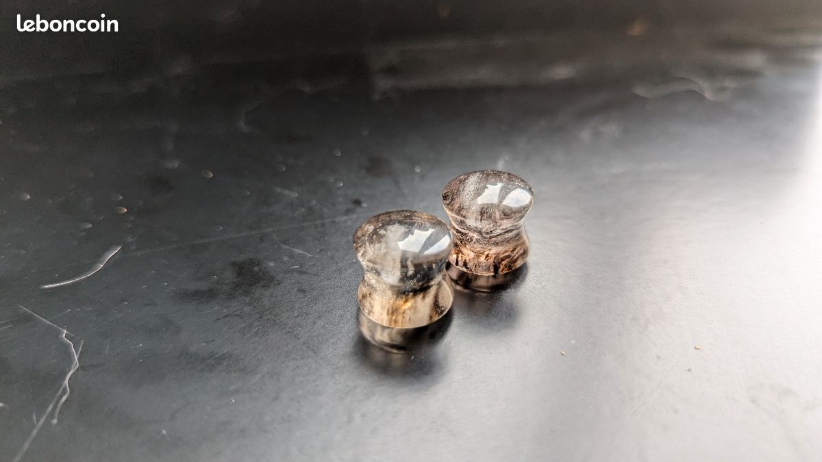 Plugs d'oreilles verre 12mm (image 3)