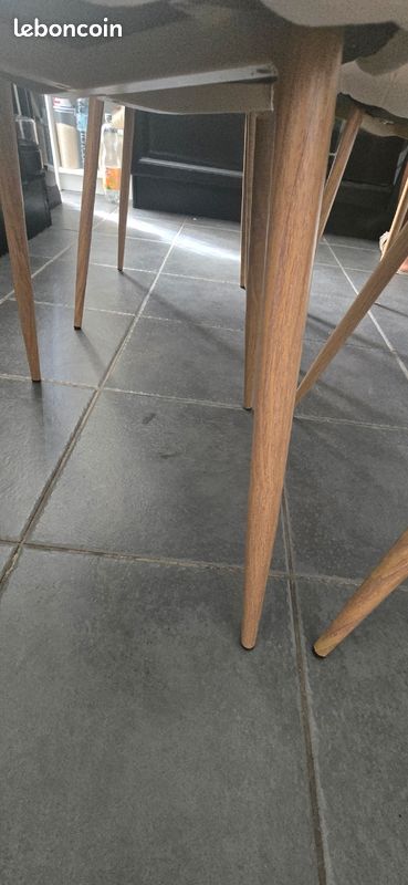 Magnifique lot de chaises scandinave maison du monde (image 4)