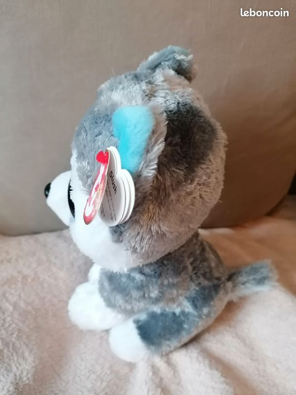 Peluche Ty beanie boo's slush Le chien 25 cm neuf Jeux Jouets