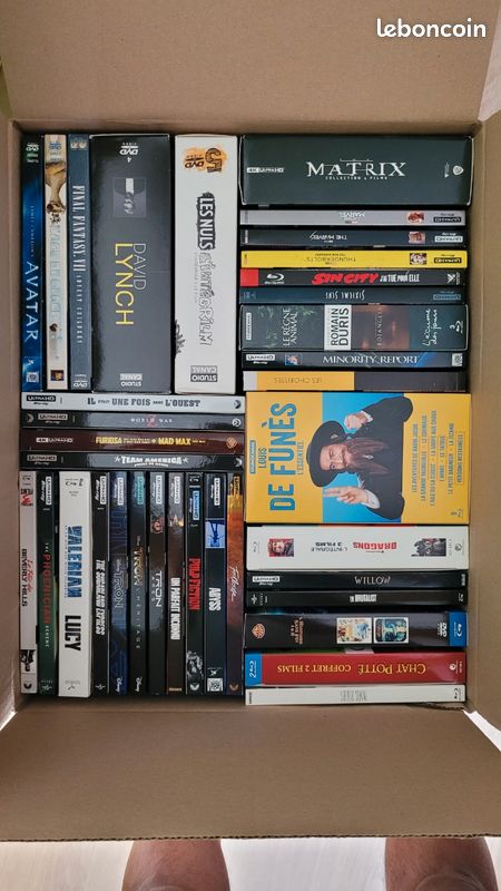 Fourreau et boîte bluray / 4k sans disque (image 1)