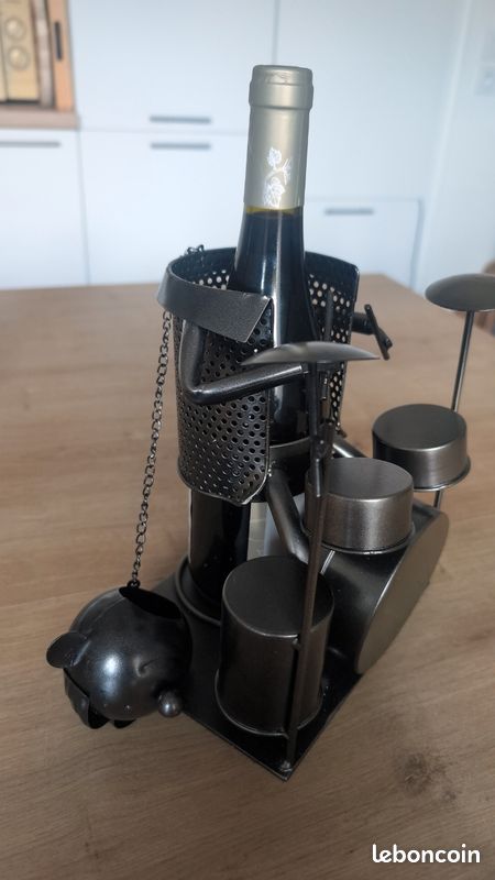 Porte bouteille décoratif batteur (image 7)
