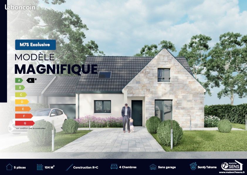 Maison 5 pièces 102 m² · à Montereau-Fault-Yonne · 102 m² · 246 047 €
