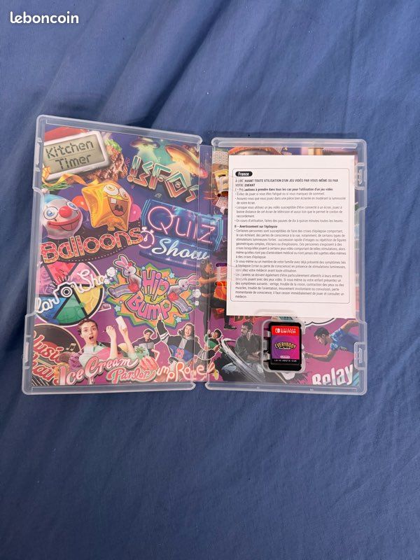 Jeux nintendo switch : everybody one two switch (image 2)