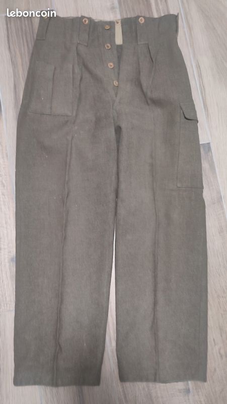 Battle Dress Pantalon Anglais Ww2 Pantalon Battle Dress Belge