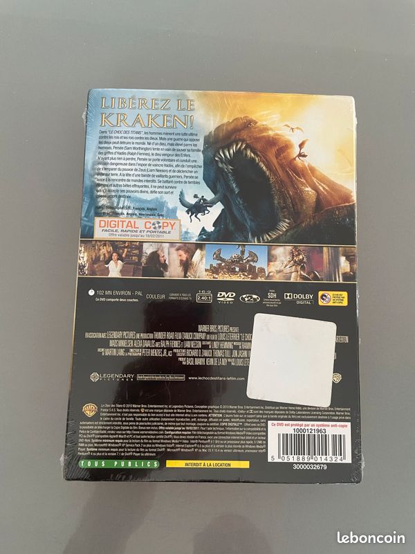 DVD le choc des titans (image 2)