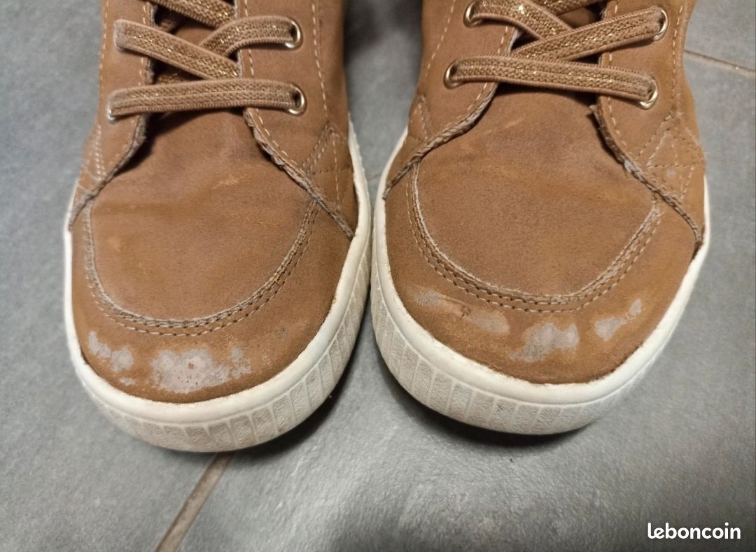 Baskets montantes fille taille 30 (image 4)