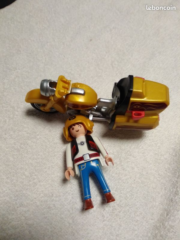 Motard Playmobil 5523 (image 1)