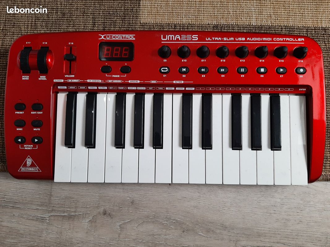 Ultra slim controller uma25s behringer (image 3)