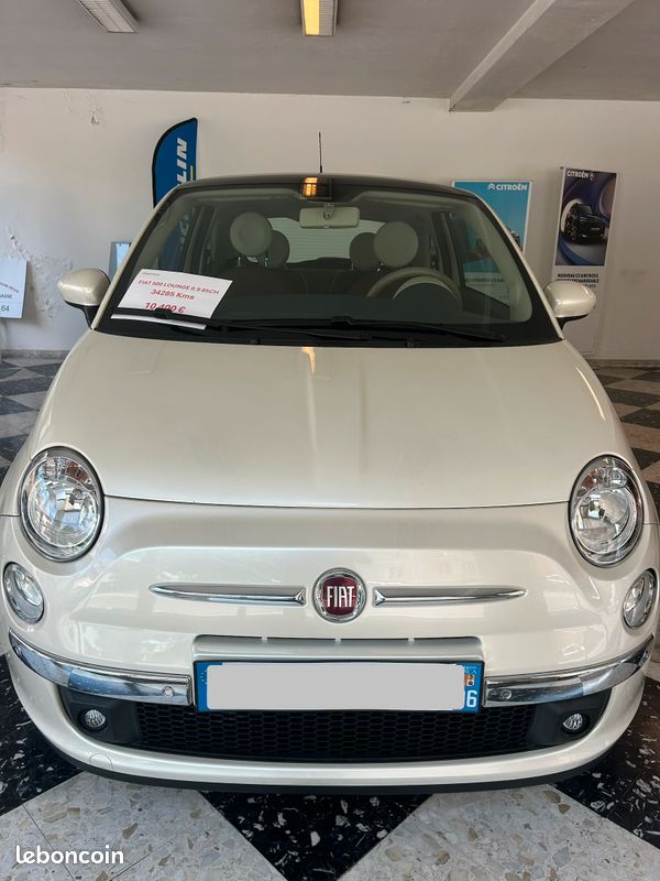 FIAT 500 LOUNGE 0.9 TwinAir 85 ch S/S Dualogic (image 1)
