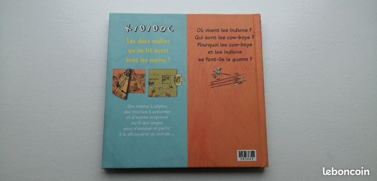 Livre kididoc - les cowboys et les indiens (image 2)