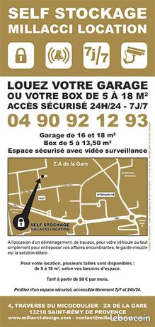 Box de stockage / garde meuble / conteneur