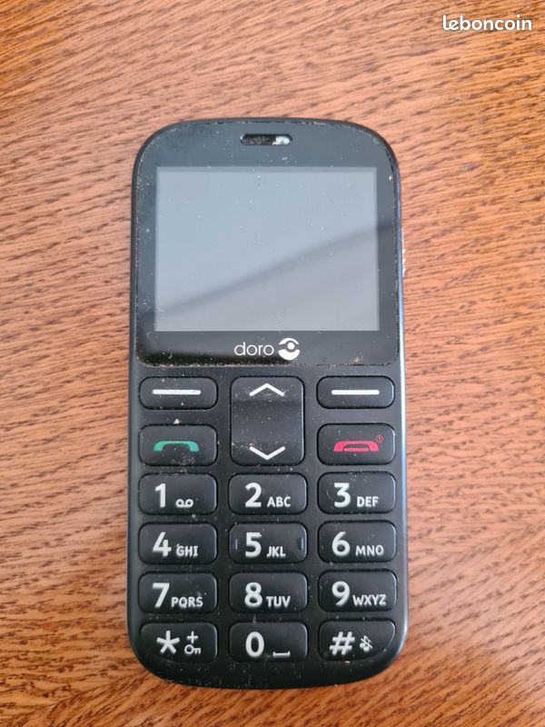 Téléphone DORO 1360 noir (image 1)