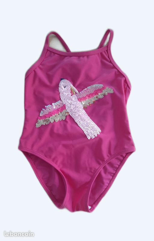 Maillot de bain fillette 4 ans neuf (image 1)