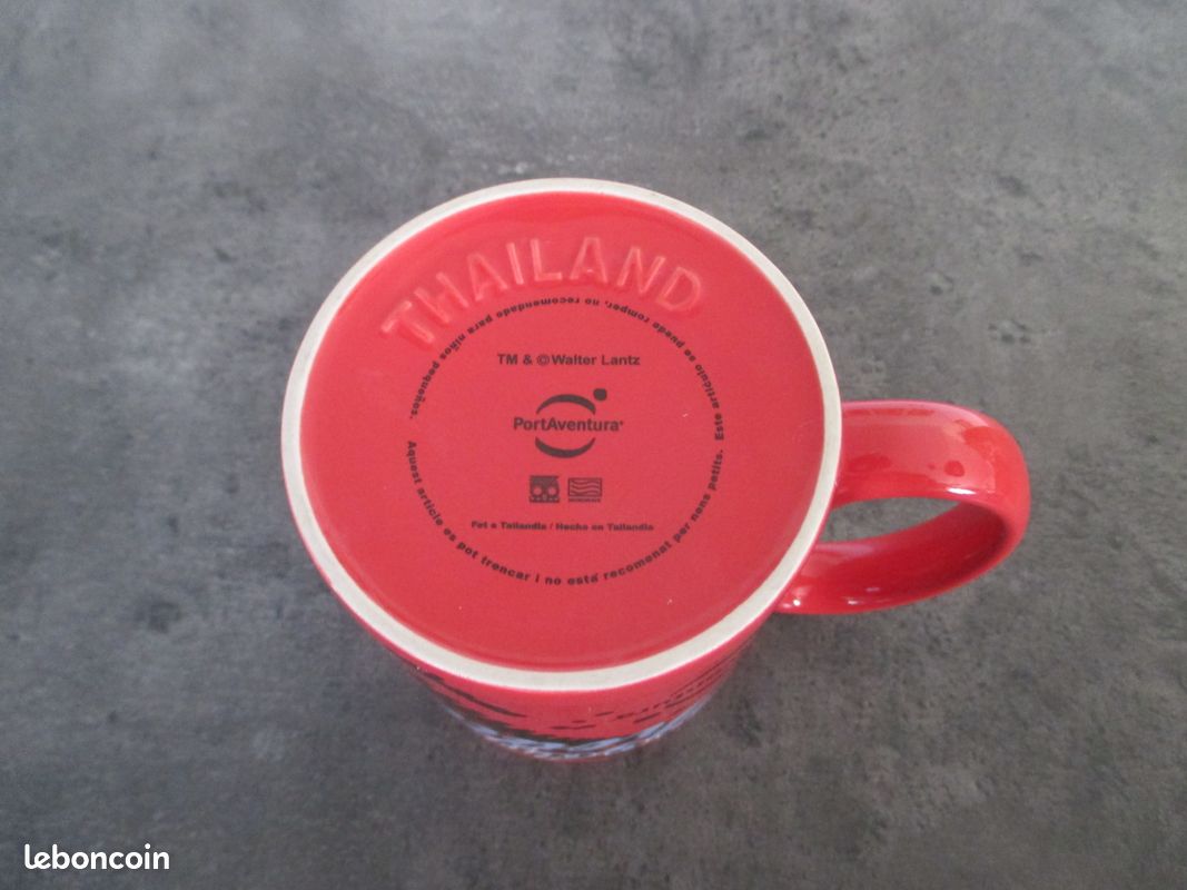 PortAventura Maxi Mug rouge Woody Route (image 3)