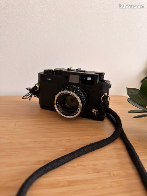 Appareil photo argentique 35 mm reflex noir Canon FTb QL [Exc+3