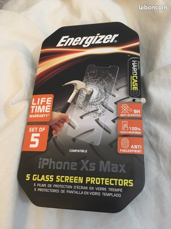 Lot 5 écrans protecteurs iPhone 11 Pro Max / 12 Pro Max / XS Max (image 1)