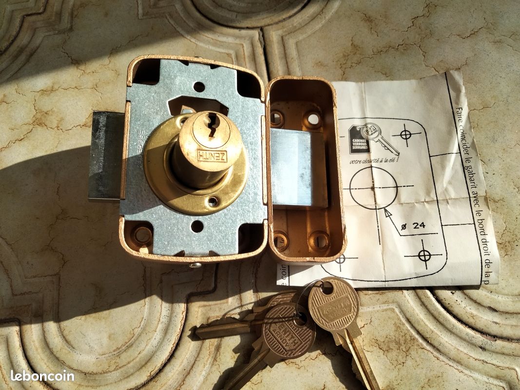 Verrou de sûreté ZENITH ARNOV à barette - Bricolage