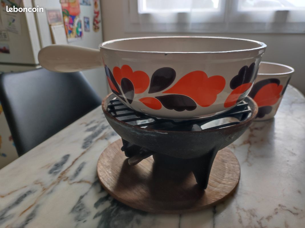 Ensemble à fondue LE CREUSET vintage (image 7)