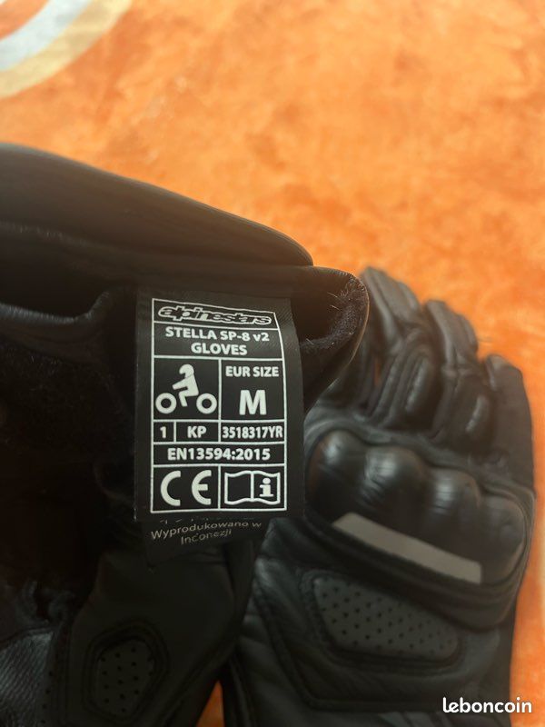 Gants moto Alpinestars Stella SP-8 V2 (image 4)