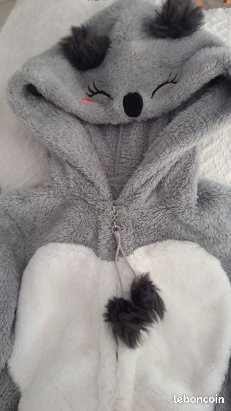 Combinaison Polaire -pyjama KOALA-Taille S (image 4)