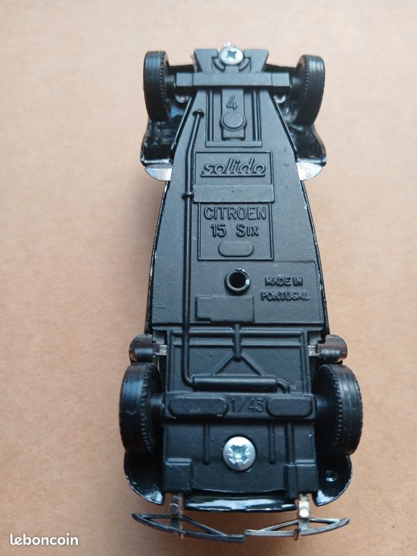 CITROEN TRACTION 15 SIX DECOUVRABLE AEAT 1950 1/43 BOITE D'ORIGINE