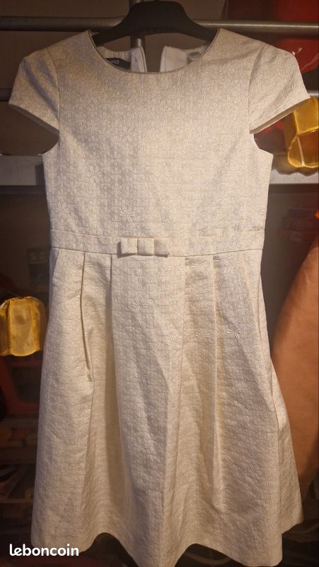 Robe Longue Tenue De Fete Fille Okaidi Robe Chic Unie Violine